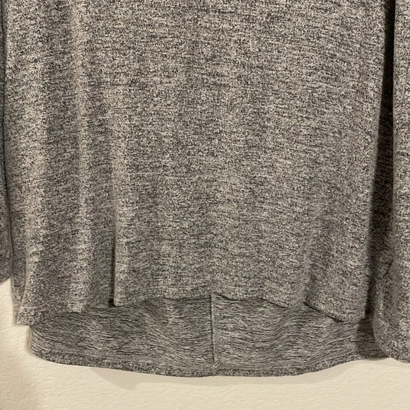 Z Supply Women Sweater XS Grey Cowl Neck Longline Classic Contemporary Preppy - Picture 8 of 14